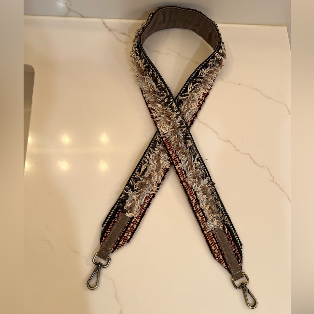 Anthropologie Zuma Bohemian Fringe Bag Strap